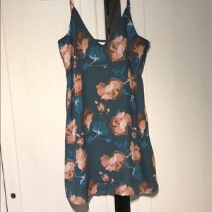 Floral slip dress